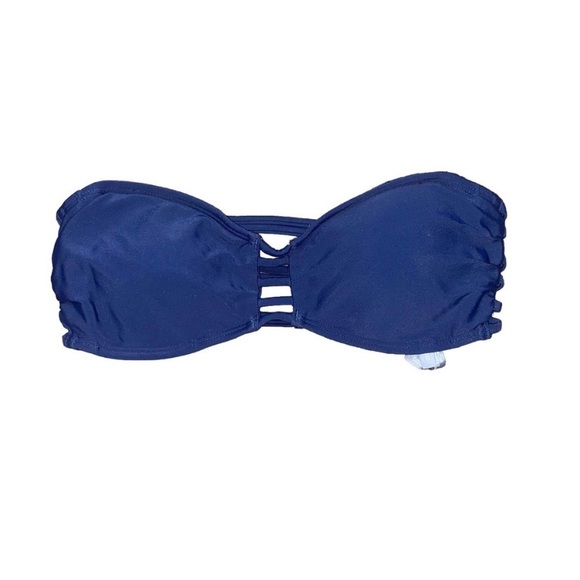 aerie Other - Aerie Swim | Navy Bandeau Strappy Bikini Top - M